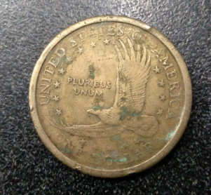 1 USD Coin (Back)