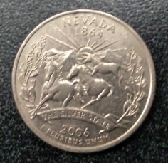 Nevada Quarter (back)