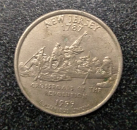 New Jersey Quarter (back)