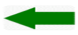 Green arrow pointing to the left