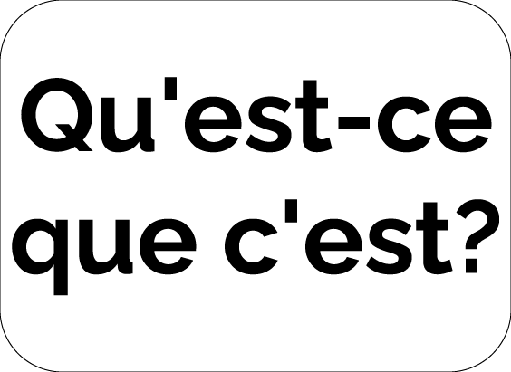 Qu'est-ce que c'est? Palai