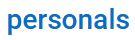 Opersonals words blue