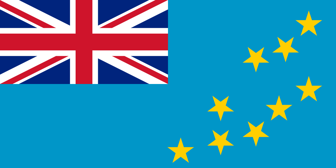 Tuvalu Flag.